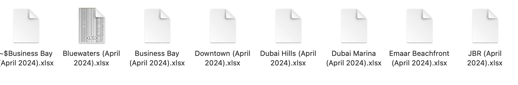 Dubai Property April 2024 Files